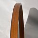 Miroir suédois en teck par Uno &Östen Kristiansson pour Luxus 50cm