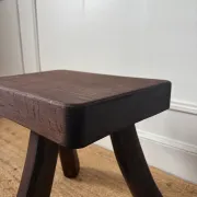 Brutalist tripod stool