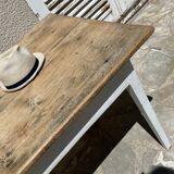 Vintage farm table orme top
