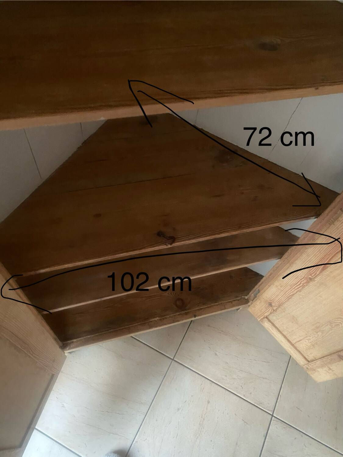 2-door wardrobe/country corner