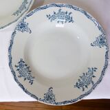 3 vintage soup plates from St Amand 220521