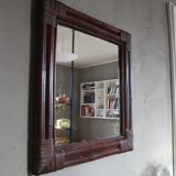 Rattan mirror 52 x 48 cm
