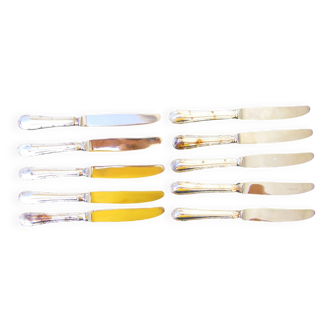 Series of ten knives "ribbon decoration"