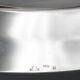 Very beautiful oval flat serving platter in silvered metal gallia coqui decoration