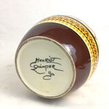 Ceramic vase from Quimper Henriot