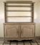 Solid oak patinated sideboard/desk