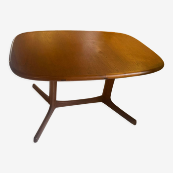 Table scandinave en teck 1970s