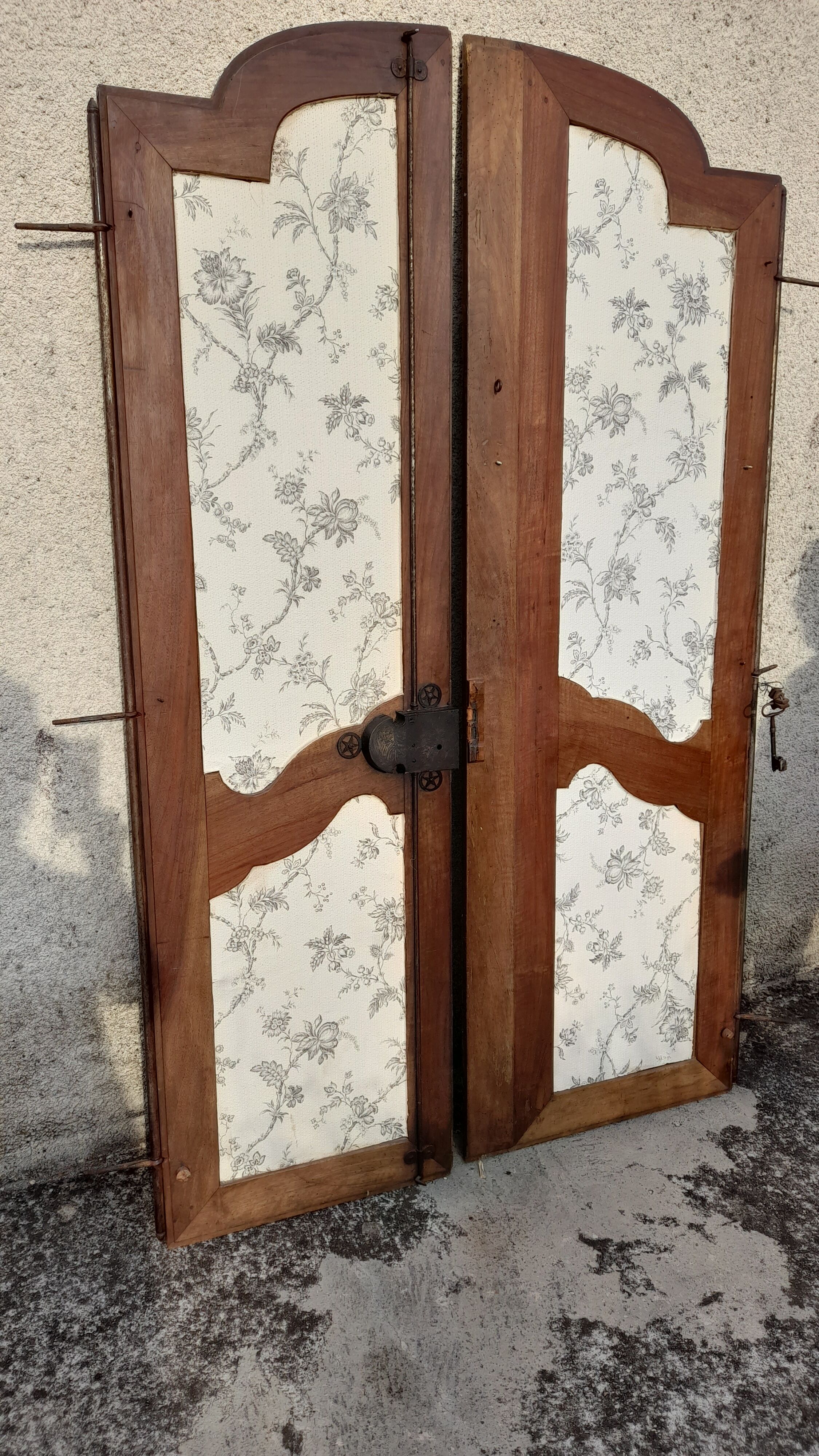 Walnut cabinet doors