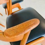 Chaises vintage danoises Kai Kristiansen modèle 32 pour Schou Andersens Møbelabrik