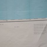 Map IGN vintage Naples-Tunis