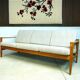 Mid-century German 3-seater sofa from WK Wohnen, 1960s