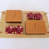 card game board, ashtray