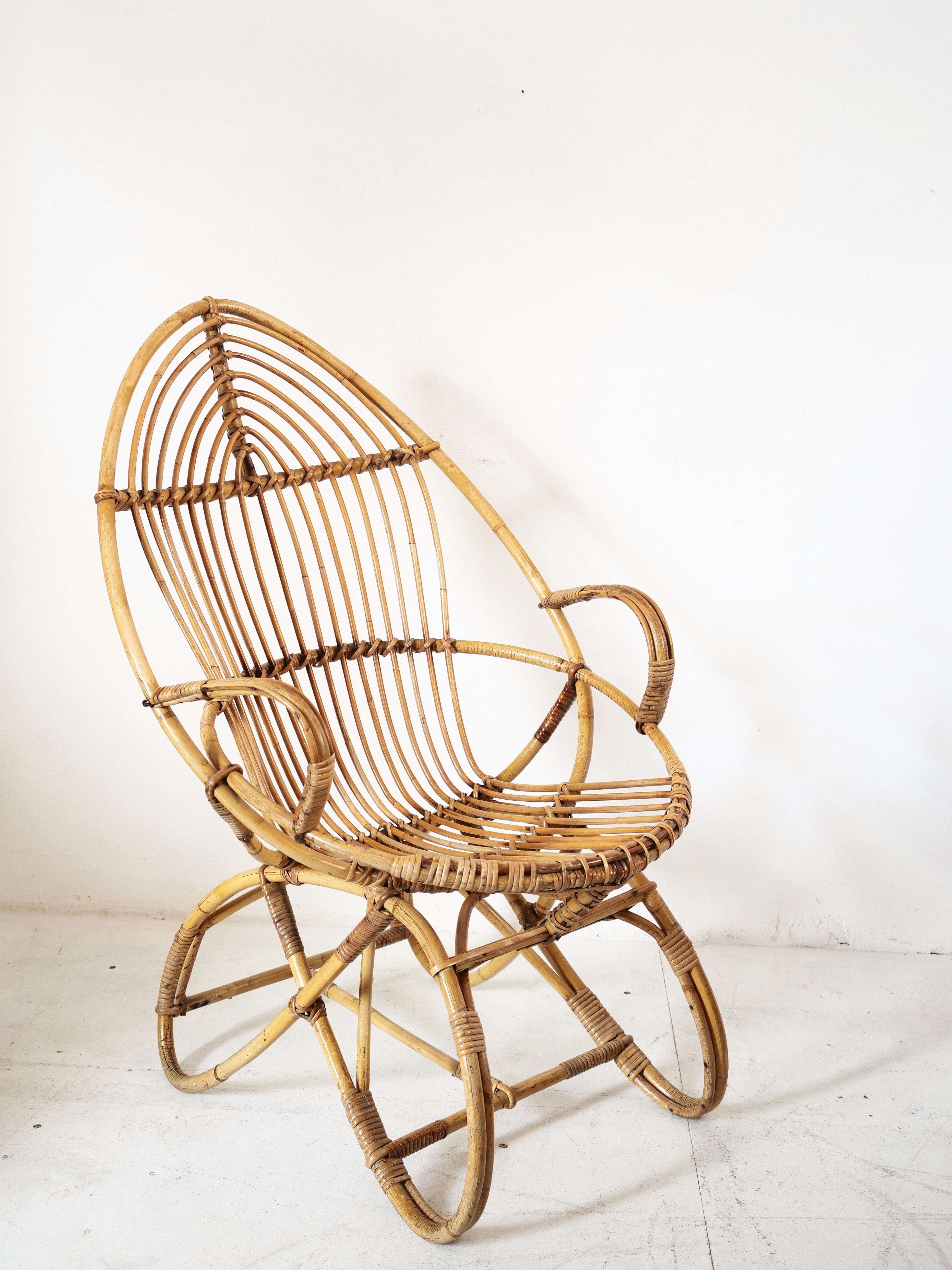 rattan armchair Rohe Noordwolde