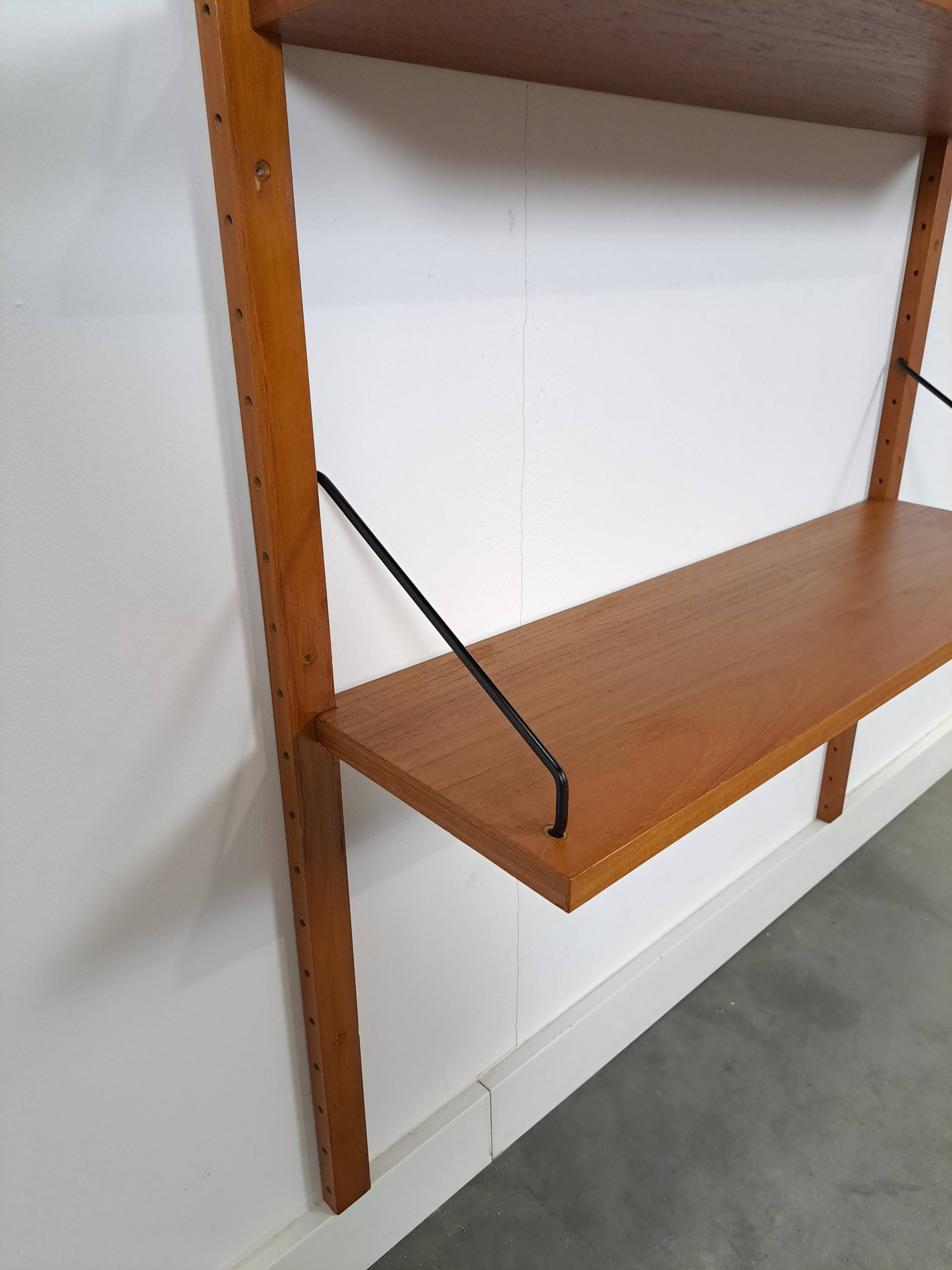 Modulair Deens Royal systeem Poul Cadovius CADO teak