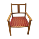 Wood and rattan chair