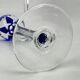 Saint-Louis, 6 verres modèle Monaco en cristal de couleur, 21,5 cm
