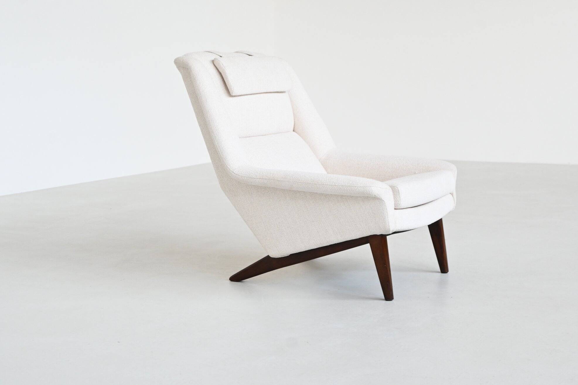 Fauteuil lounge Folke Ohlsson modèle 4410 Fritz Hansen Danemark 1960