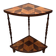 Table d'angle vintage française à étagères, années 1960