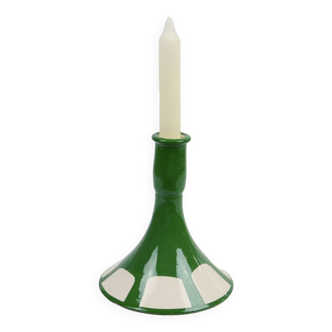 Large Candle Holder - green