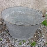 Old zinc basin