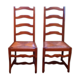 2 Louis XIII style chairs