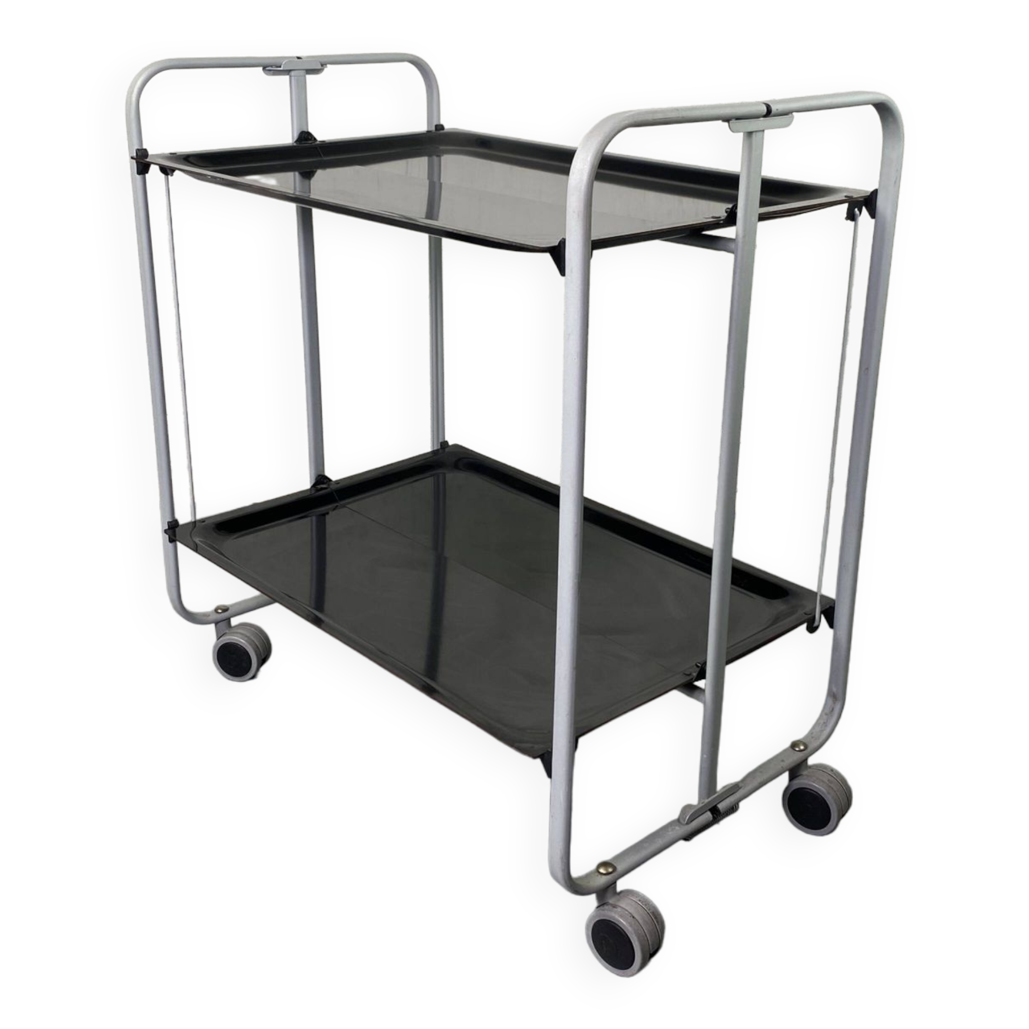 Vintage black Bauhaus folding server