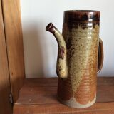 Stoneware pitcher