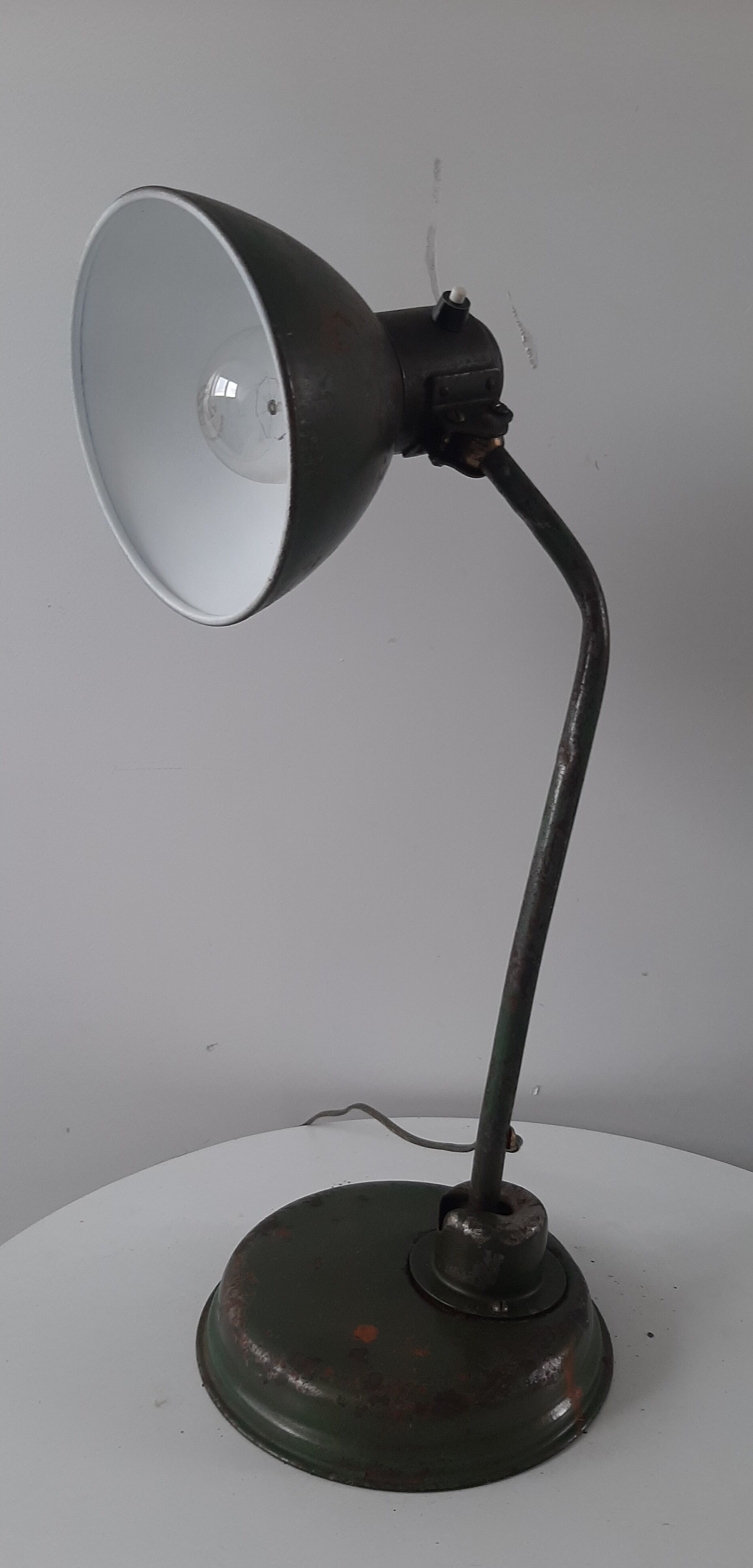Table lamp from industrial deco workshop