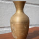Vintage brass vase, brass flower pot