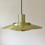 Brass Preben Fabricius & Jørgen Kastholm Pendant Lamp by Nordisk Solar Denmark