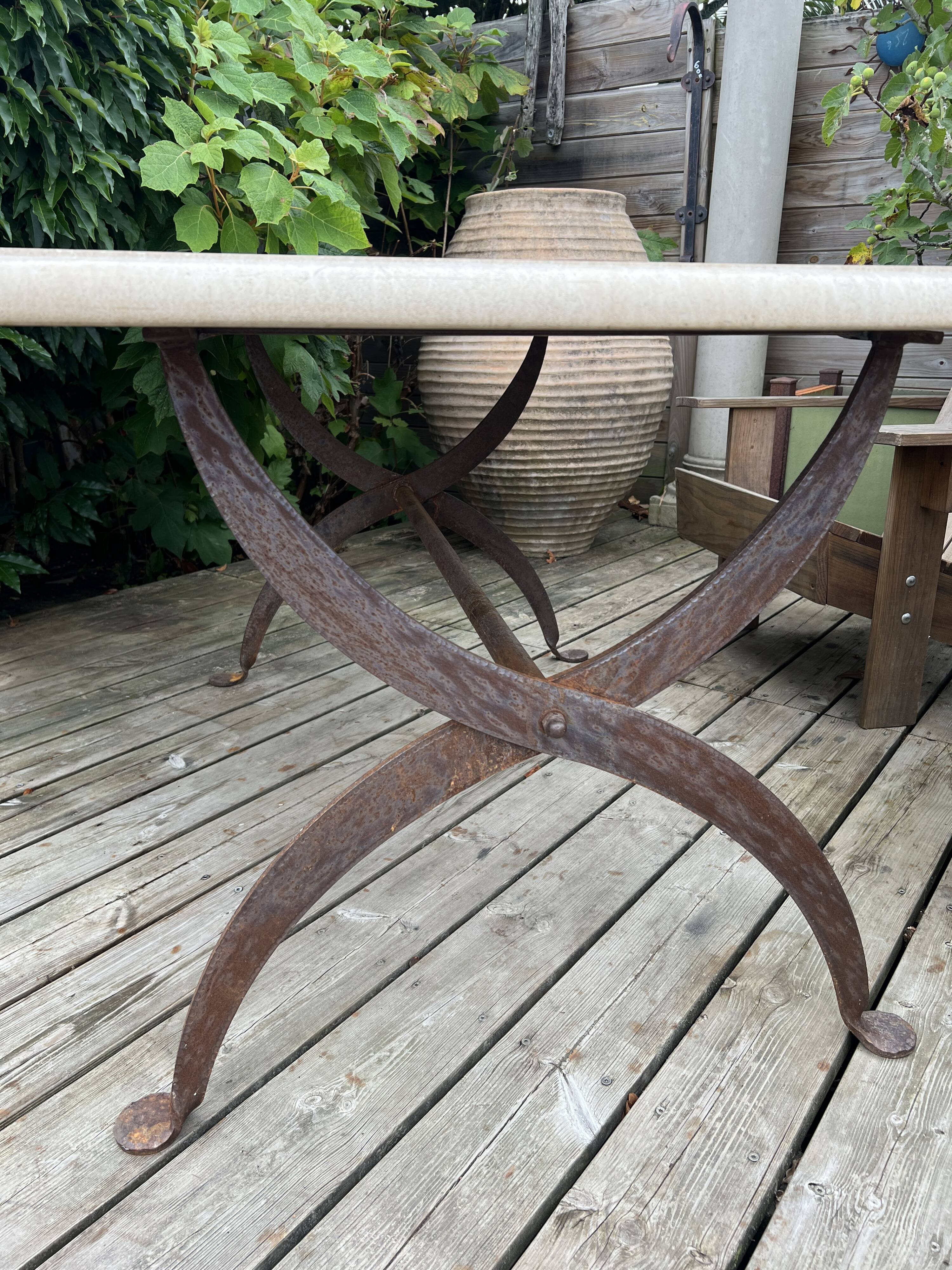 Indoor or outdoor dining table