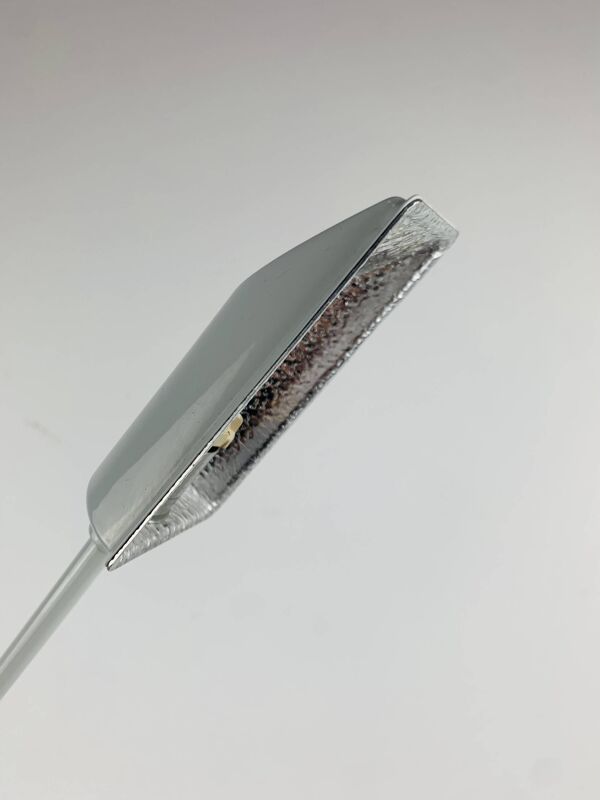 Lampe de bureau Veneta Lumi articulée, métal blanc, années 80