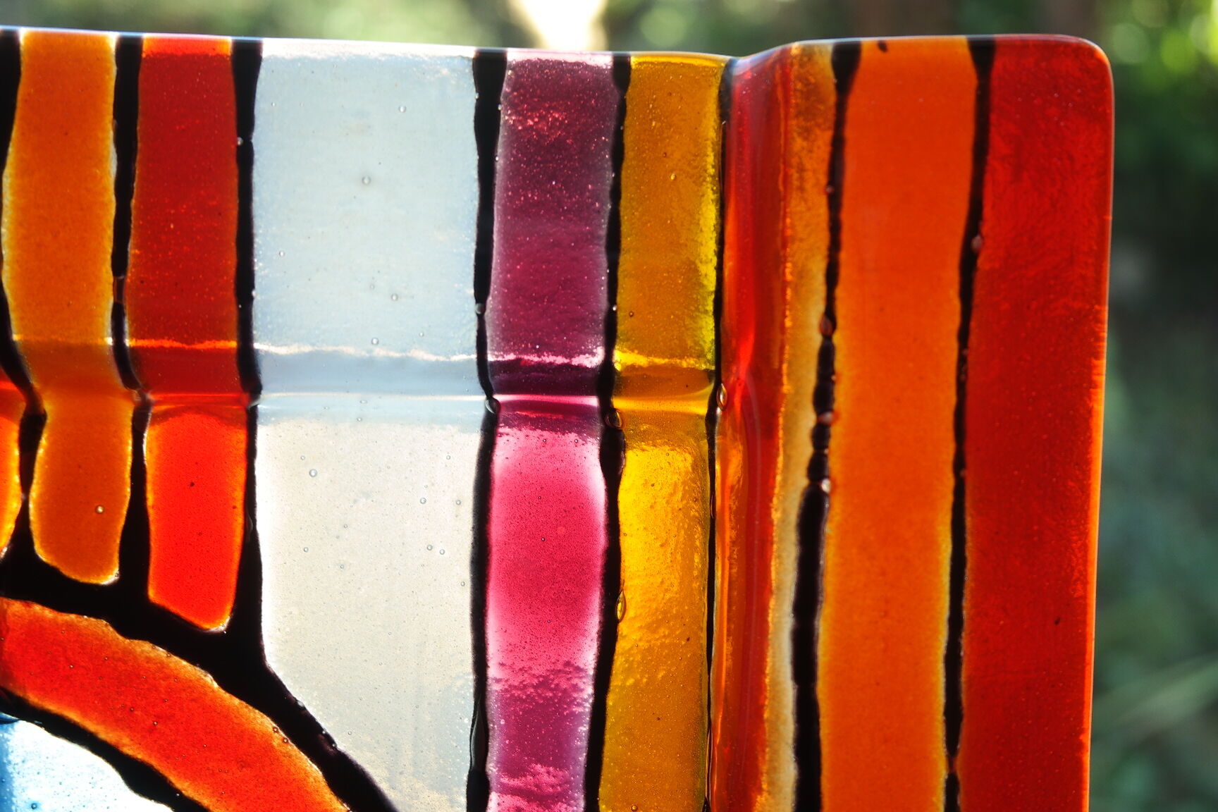 Empty murano glass pocket