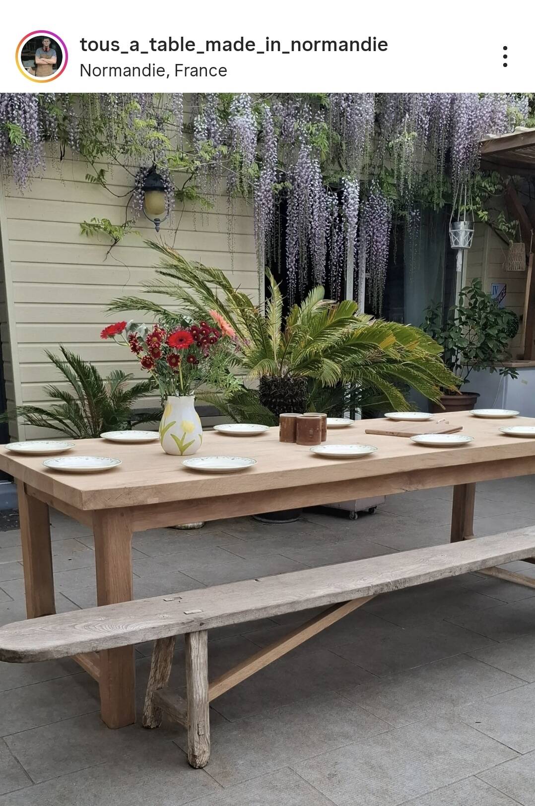 No37 renovated farmhouse table