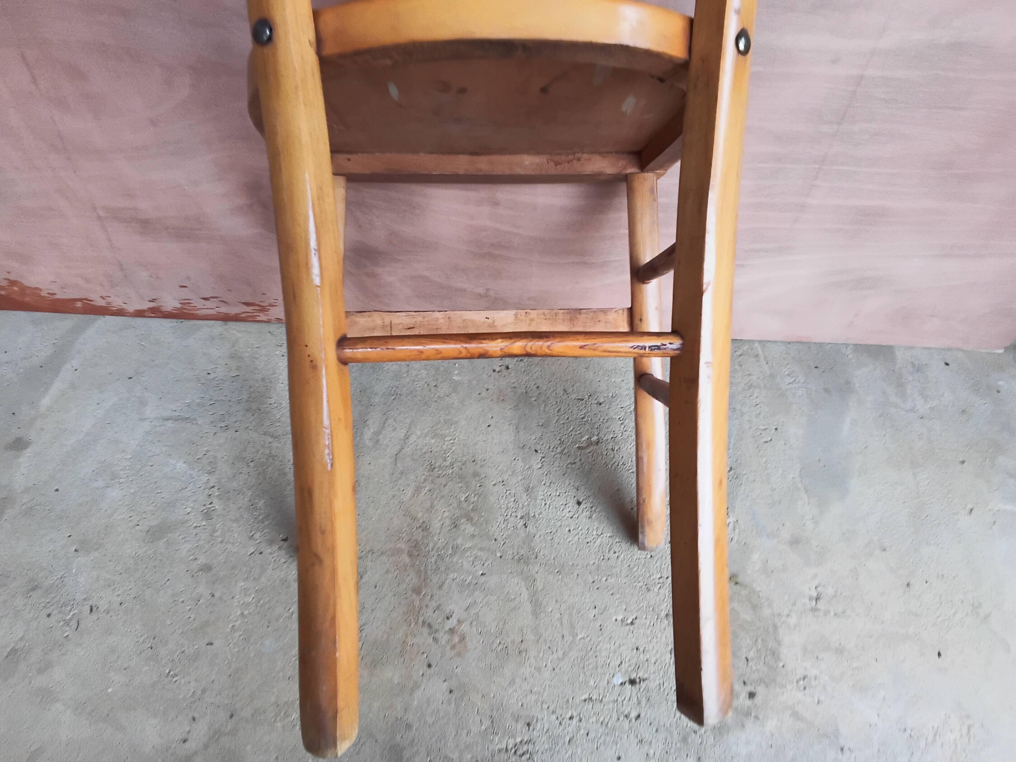 Duo of bistro chairs