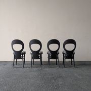 4 chaises Baumann modèle Mouette