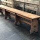 Banc en chêne