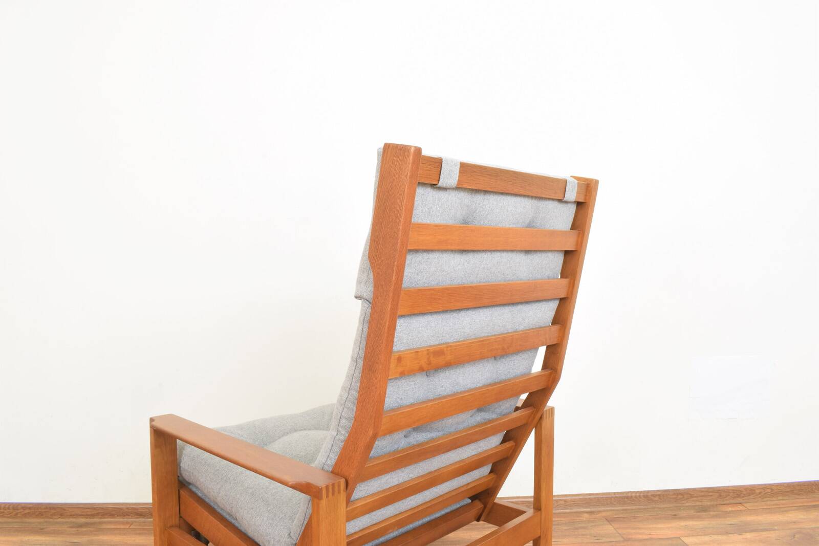 Mid-Century Danish Oak Armchair by Leif Alring for Madsen & Schubell, 1960s