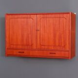 Armoire en teck, suspendue, Danemark 1960