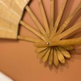 Giant bamboo and cane fan