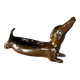 Dachshund ceramic dish 1960 france vintage