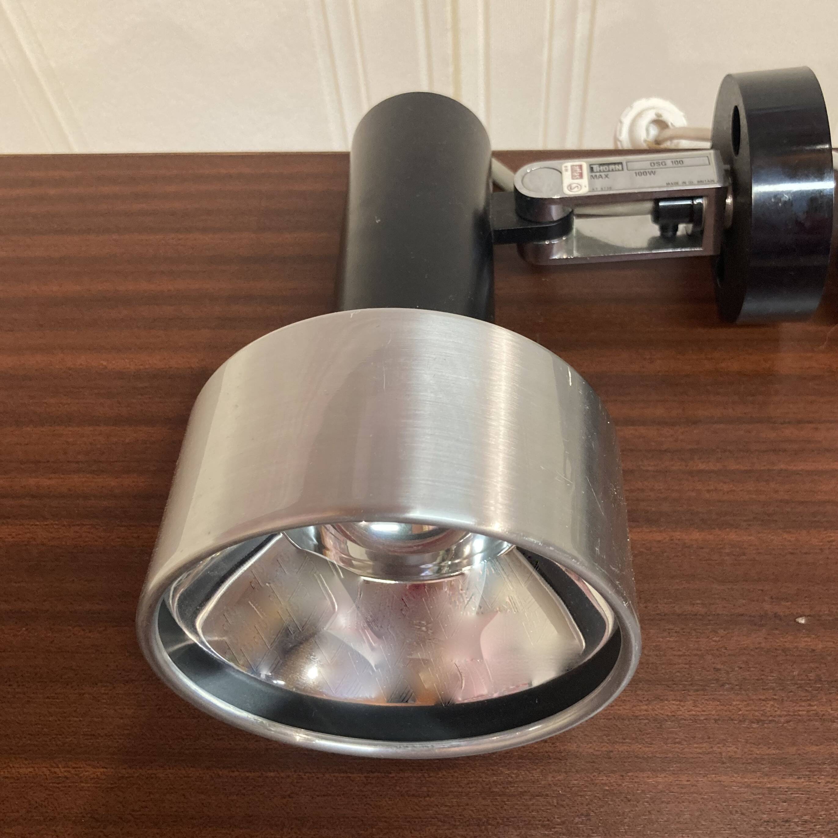 Pair of modular wall lights Scandinavian design 1960.