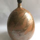 Salt-glazed stoneware lamp base from the workshop "Les Cyclades"