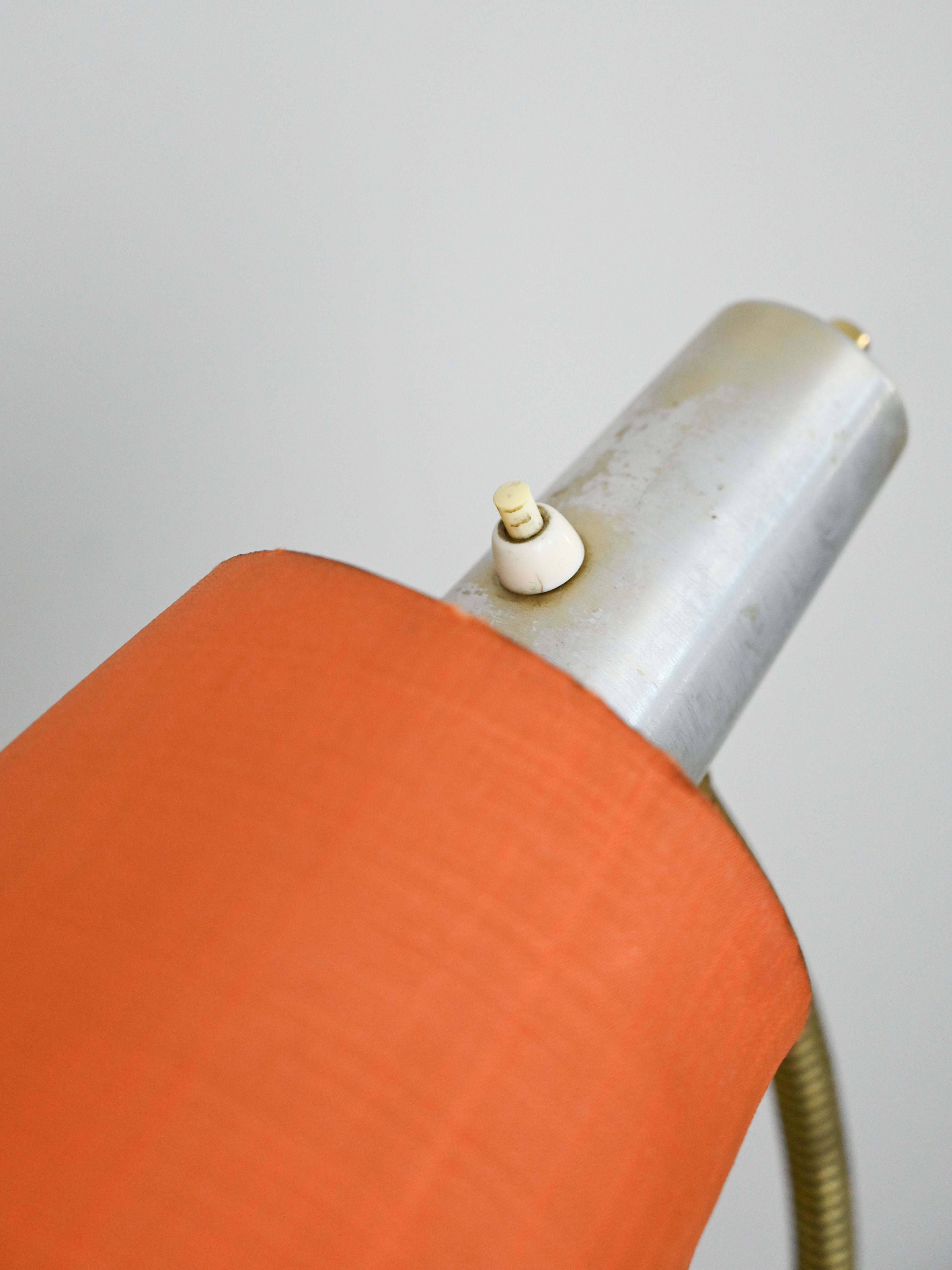 Modern antique floor lamp with gold base