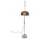 Design mid century Harvey Guzzini Meblo Floor Lamp, Italy 1970s