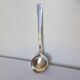 Vintage silver-plated metal ladle, hallmarked