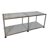 USM Haller TV stand / coffee table in Light Grey