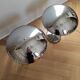 Paire de lampes champignon design Robert Sonneman 1989