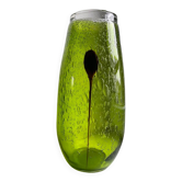 Vintage Murano vase in bubbled glass paste