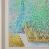 Peinture à l'huile de l'artiste belge Theo van Rintel, vers 1960